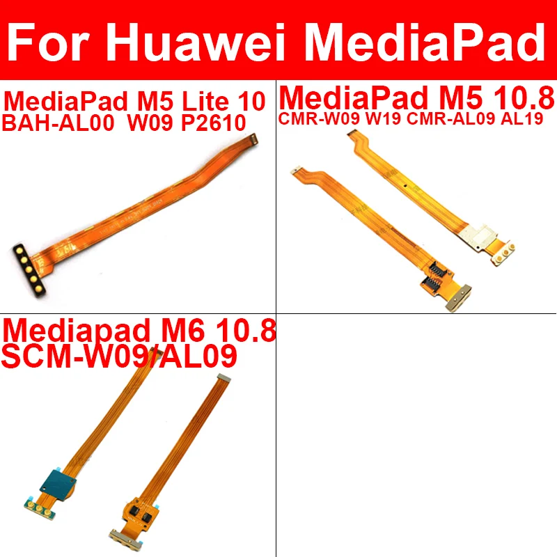 Glasan Zvučnik Izrazila Priključak Fleksibilan Kabel Za Huawei MediaPad M5 Lite 10 AL00 M5 10,8 inča W09 M6 10,8 inča AL09 Matična Ploča Traka