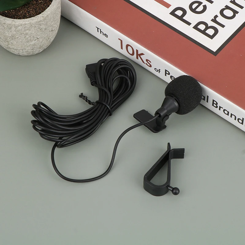 Auto Аудиомикрофон 3,5 MM Priključak Za Mikrofon Stereo Mini-Žični Mikrofon 2