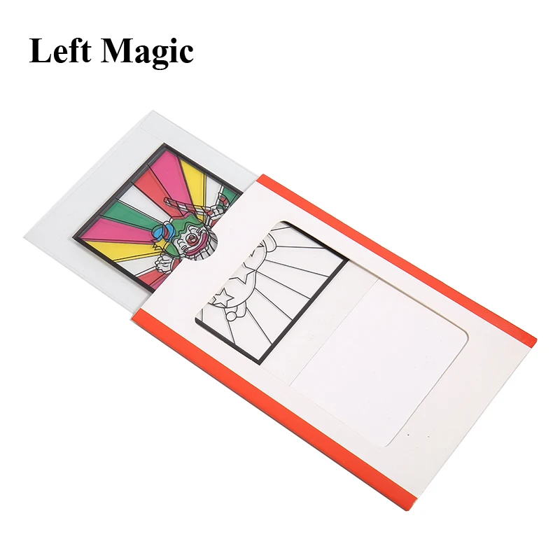 1 komplet Klaun Promjena Boje Karte Srednje veličine izbliza ulične trikove je Lako napraviti, predlaže žongleri dječje magija