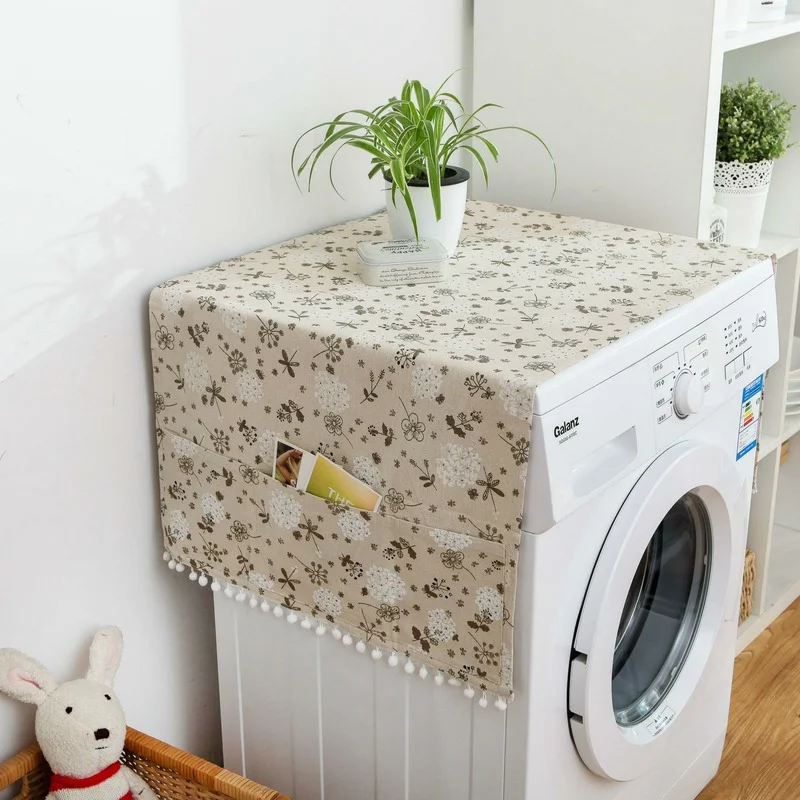 Geometrijski tkanina za hladnjak, prašinu torbica za hladnjak s jednim vratima, seljački double otvoreno ručnik ručnik za pranje rublja, 1 2