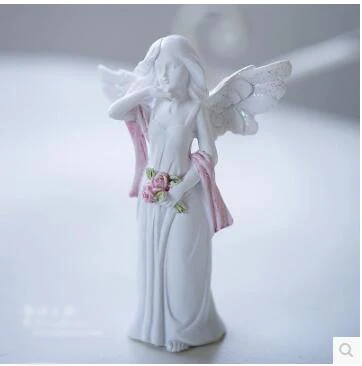 Flower Fairy Elf Anđeo Djevojka Silikonska Forma Silikonska Forma Aroma Kamena Oblik Svijeća Kalup Samo Ukras Od Smole