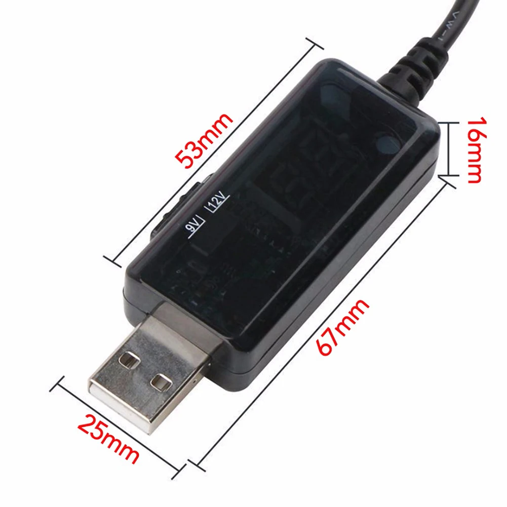 USB step-up konverter dc 5 do 9 U 12 USB step-up Konverter Kabel 3,5x1,35 mm Priključak Za napajanje/Punjač/Pretvarača snage 5