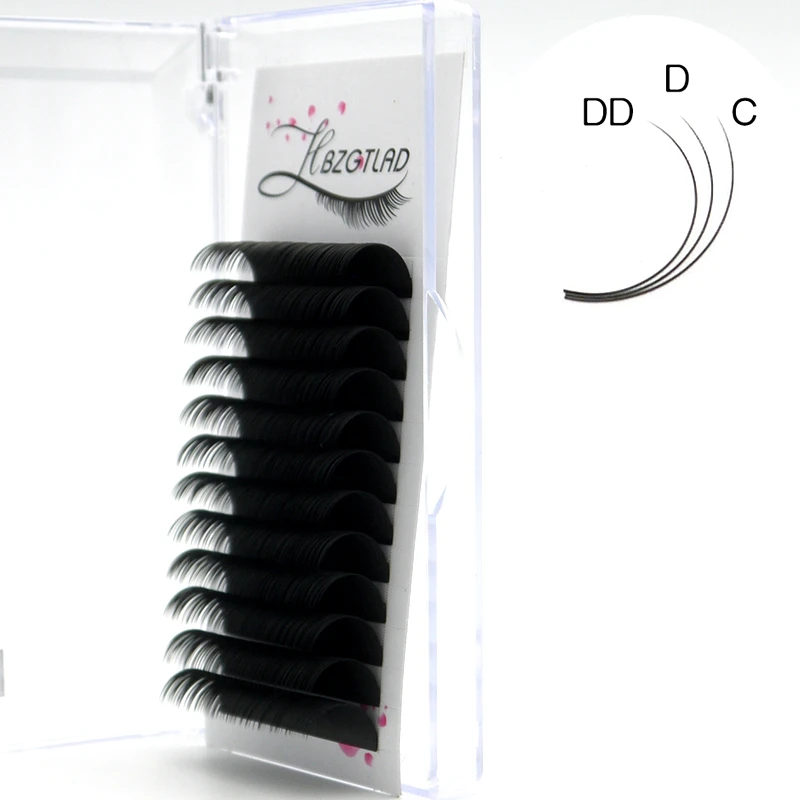 8-25 mm 3D Umjetni норковые trepavice pojedinim trepavica dark-black mat trepavice za profesionalce blagi prirodni trepavica 2