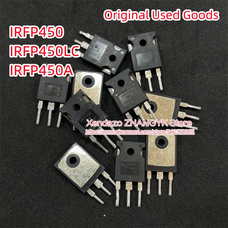 5 kom./lot Originalni Rabljena roba IRFP450 IRFP450LC IRFP450A MOSFET N-CH 500 14A TO-247 Veliki Čip Energetski Tranzistori