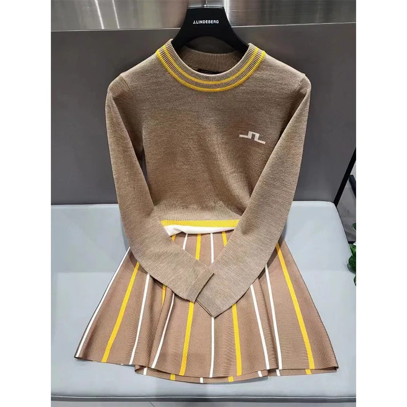 2022 Ženski Džemper za golf, Dres, Jesensko-Zimski Branded Odjeću, Kvalitetan Suptilna Toplo Udoban Moderan Ženski Kaput dugi Rukav 2