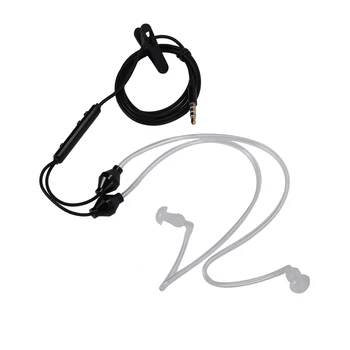Антирадиационный Slušalica Slušalice 3,5 Mm Zračni Akustična Cijev Stereo Slušalice S Mikrofonom Za Iphone, Samsung, Huawei Xiaomi 5