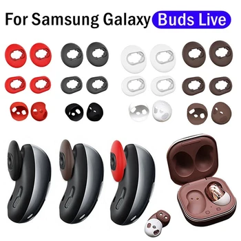 3 para/compl. Mekana Silikonska Torbica za slušalice, Zamijeniti Umetak za slušalice Samsung Galaxy Buds Live, Jastuk za Bluetooth Slušalice