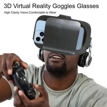 Naočale za virtualnu stvarnost Ergonomskog dizajna uvisoke oštrinu vida Vrhunski vizualni doživljaj Pribor za virtualne stvarnosti 3D Naočale za virtualnu stvarnost Naočale