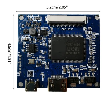 R58A 40-pinski EDP LCD kontroler Naknada upravljački program za kontroler HDMi-kompatibilnu rad za TTL 40Pin Rezoluciju ekrana 1024x600 1024x768 5