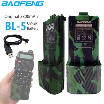 Baofeng 3800 mah 7,4 U BL-5 Li-on Baterija Dvosmjerni radio-UV-5R USB Kabel Za Punjenje Двухдиапазонной voki-Toki UV 5R UV5R Plus BF-F8 +