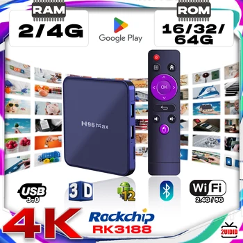 Android 12 Smart TV Box H96 Max V12 RK3318 tv box 4K Wifi BT media player H96MAX TVBOX pojedinca ili kućanstva