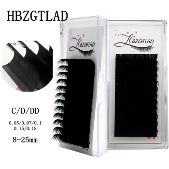 8-25 mm 3D Umjetni норковые trepavice pojedinim trepavica dark-black mat trepavice za profesionalce blagi prirodni trepavica 0
