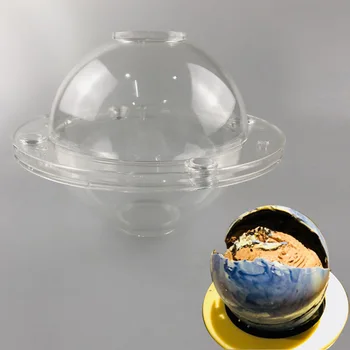 Topla 3D Planet tortu kalup Čokolada Oblika Plastični Поликарбонатная Oblik za Pečenje Kolača Ukras za Pečenje Slastica Alati za Kalup