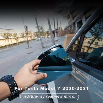 Auto Mirror Prozor Anti Ослепляющее Retrovizor Za Tesla Model Y 2020-2021 Plavo Svjetlo Anti-Vrtoglavica Svjetla Za Leće I Pribor