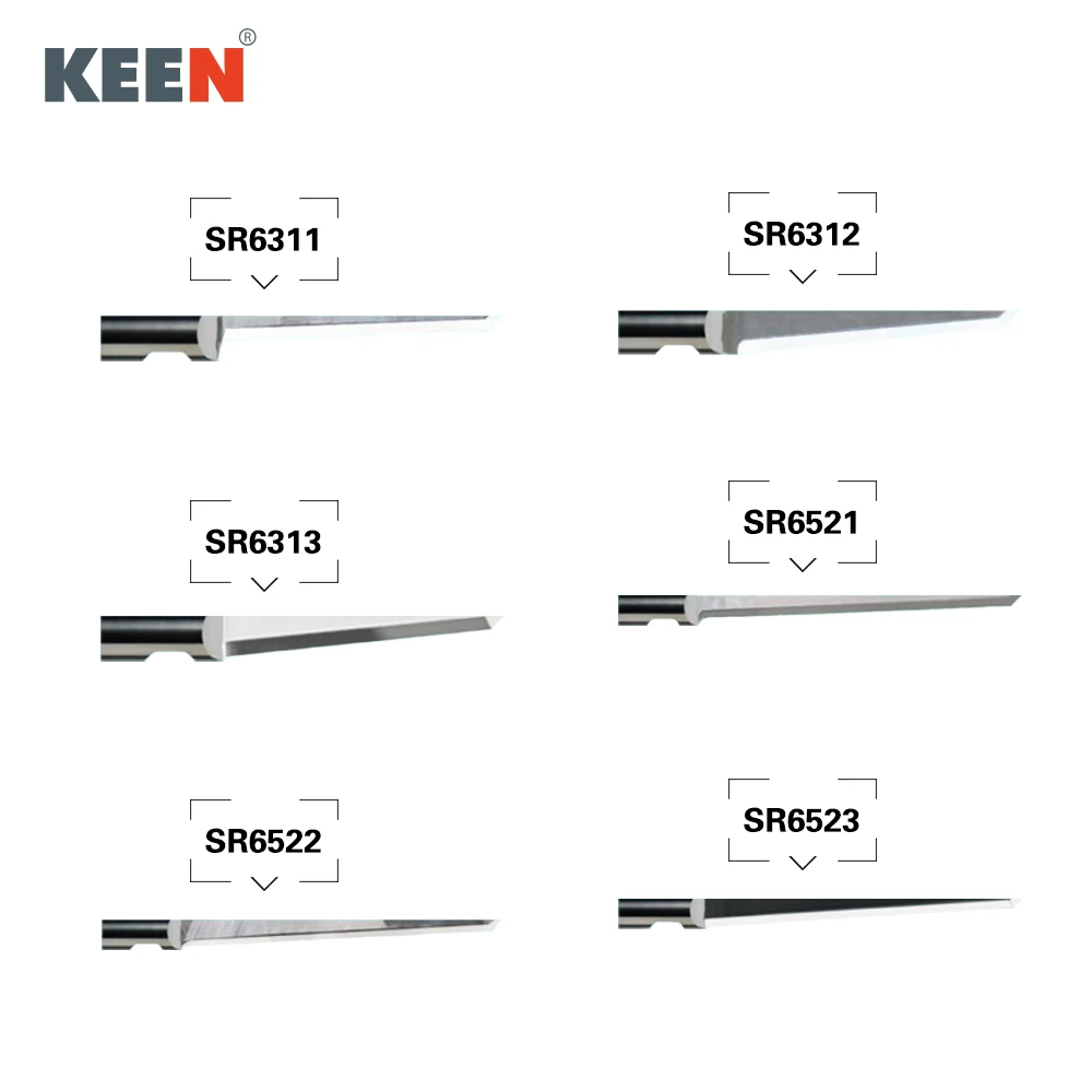 Keentools oštrica od pjene s jednim rubom Okruglo 6 mm SR6311 SR6312 SR6313 SR6521 SR6522 SR6523