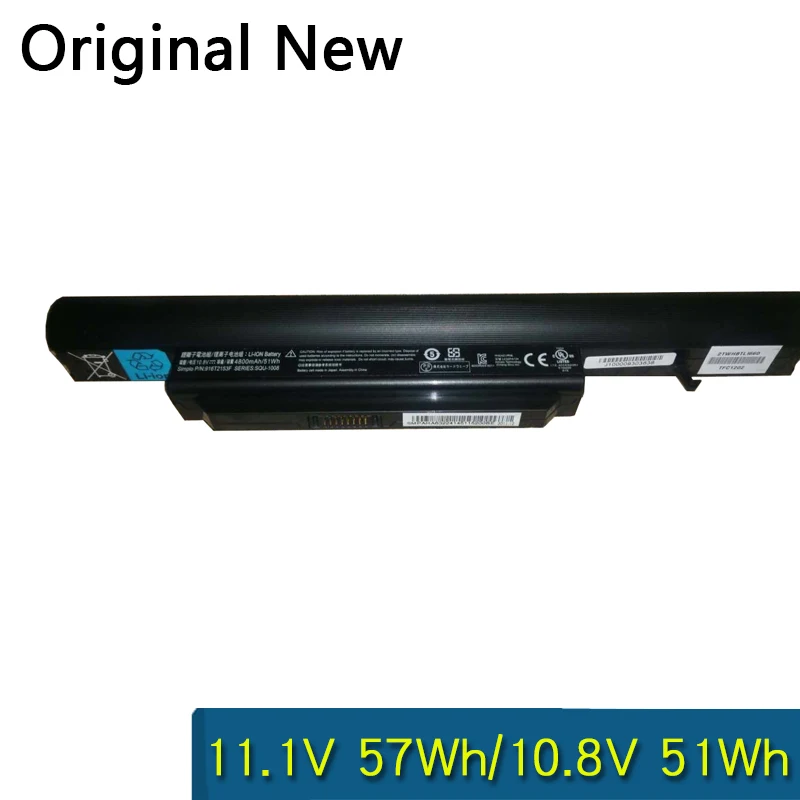 NOVI Original Baterija za laptop SQU-1003 SQU-1002 Za Haier T520 R410 R410G R410U CQB913 CQB912 A560P K580P K660E K620C 916T2134F 0