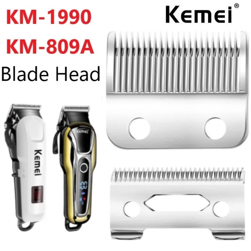 Kemei Stručni štipaljke Za kosu, rezni Nož za graviranje Za KM-1990 KM-809A stroj za šišanje kose pribor Smjenski Glava Pile Keme