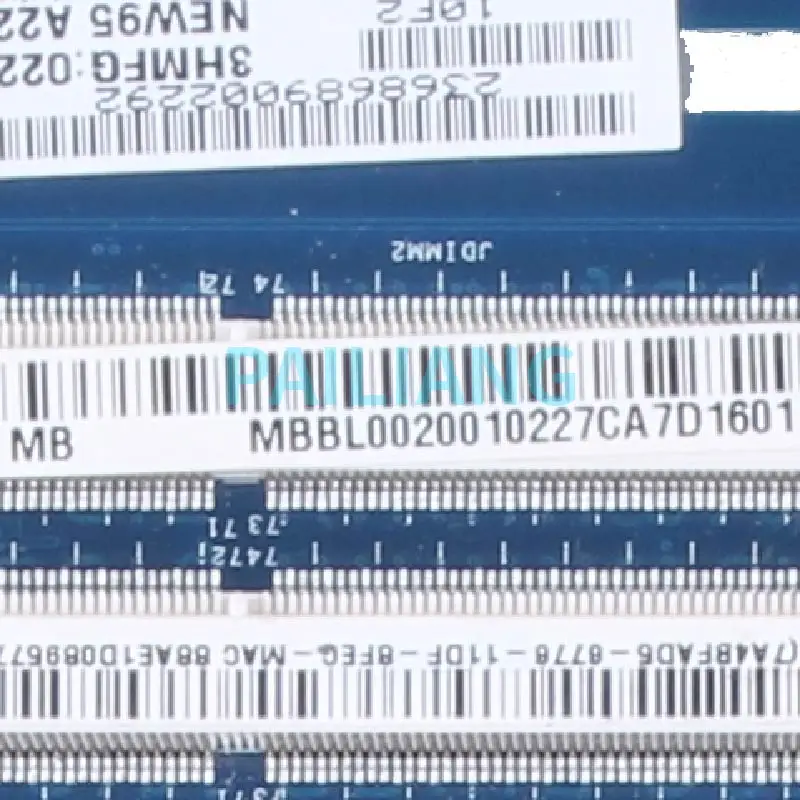 Za ACER Aspire 5552 Matična ploča laptopa LA-5912P MBBL00200 DDR3 Matična ploča laptopa 3