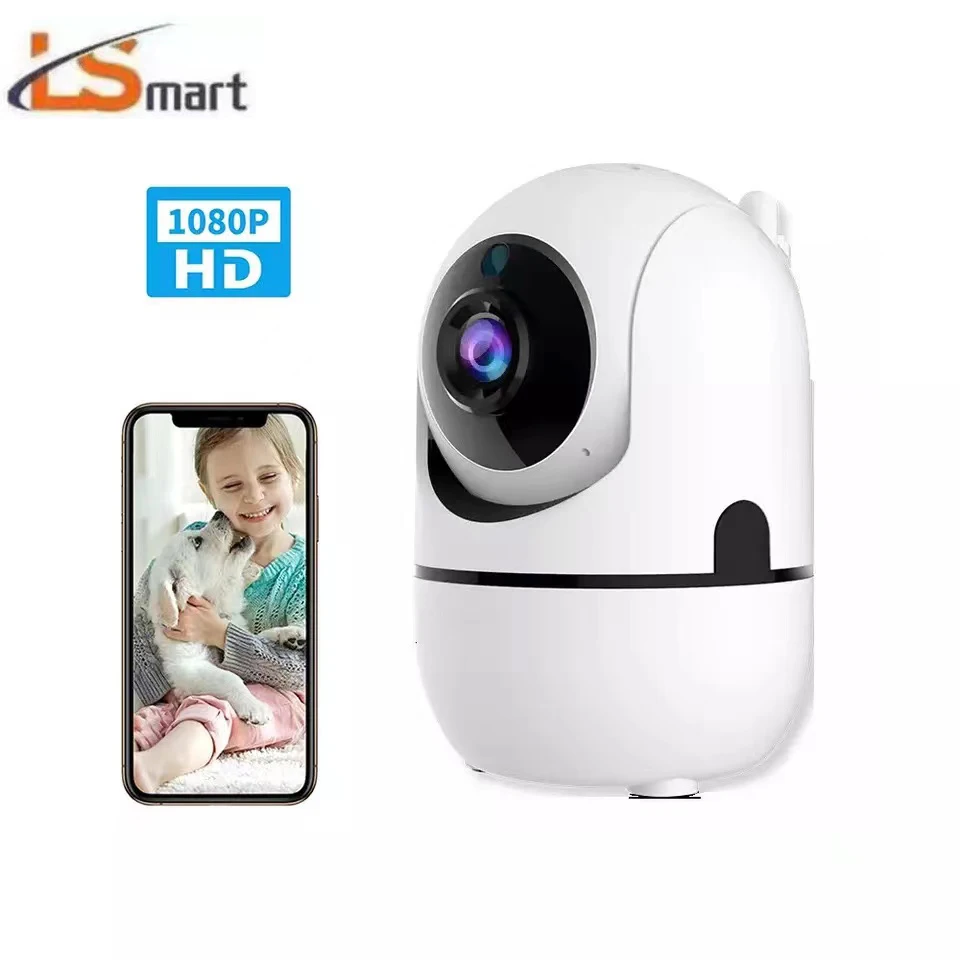 2-Megapikselna IP Kamera WiFi YCC365 Plus Kamera za video Nadzor Automatsko Praćenje Pametna Kuća Sigurnost Unutarnji WiFi Bežične Dječji Monitor