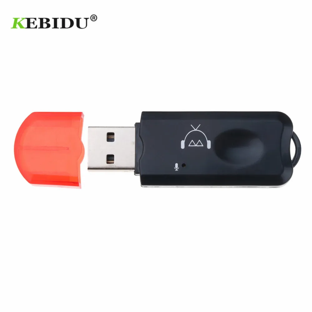 KEBIDU USB Bluetooth Prijemnik V2.1 Bluetooth Bežične Audio Adapter AUX Stereo Mikrofon za USB Auto MP3 Player Zvučnik 2