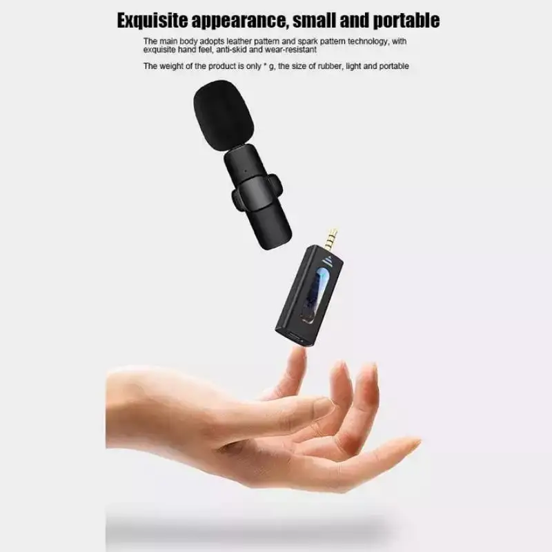 3,5 mm Bežični Петличный Prsima Mikrofon za smanjenje Buke za Kamere Zvučnik Smartphone Snimanje Mikrofon za Youtube 2