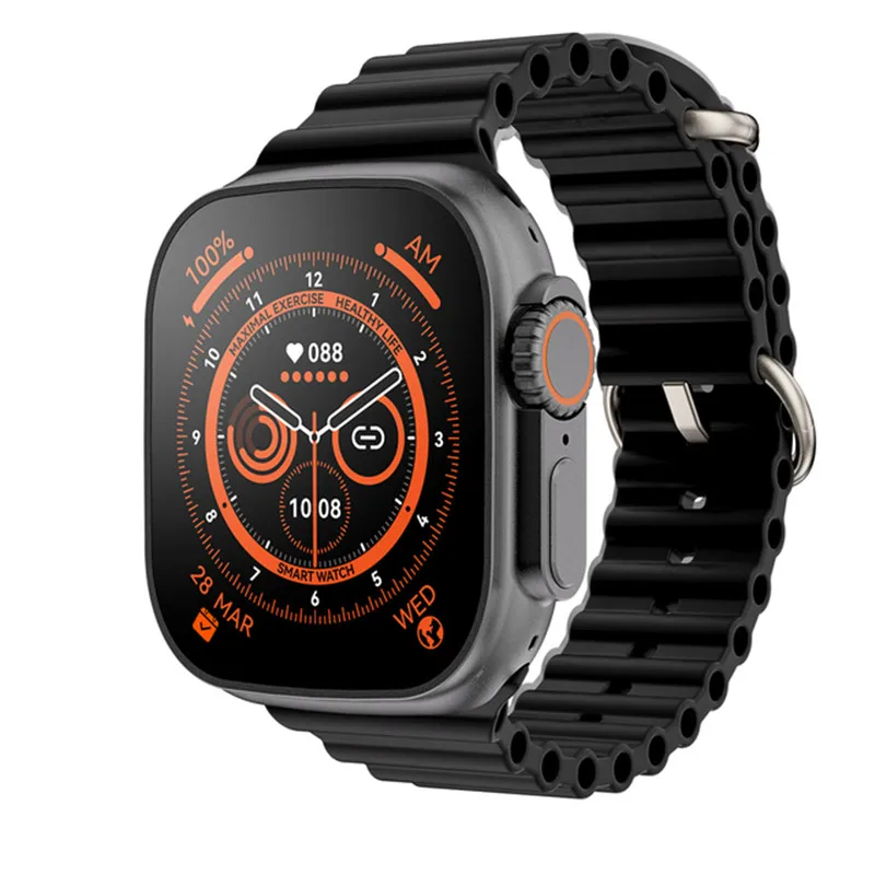 Pametni Sat Ultra Series 8 E8 Pro IWO BT Poziv NFC AI Glasovni Asistent Monitor Zdravlje Muškarci Žene Fitness-Narukvica E8Pro Smartwatch