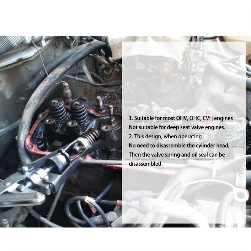 Alat Za Rastavljanje Opruge Automobilskih Motora Univerzalni Za Skidanje Opruga Gornjeg Ventila Ventil Kompresora Alat za uklanjanje Čuvara Pečata Motora 5