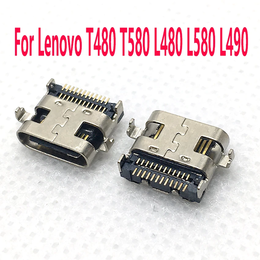 10-50 kom. NOVI Lenovo T480 T580 L480 L580 L490 Type-c 24 P USB Priključak za punjenje Usb Priključak