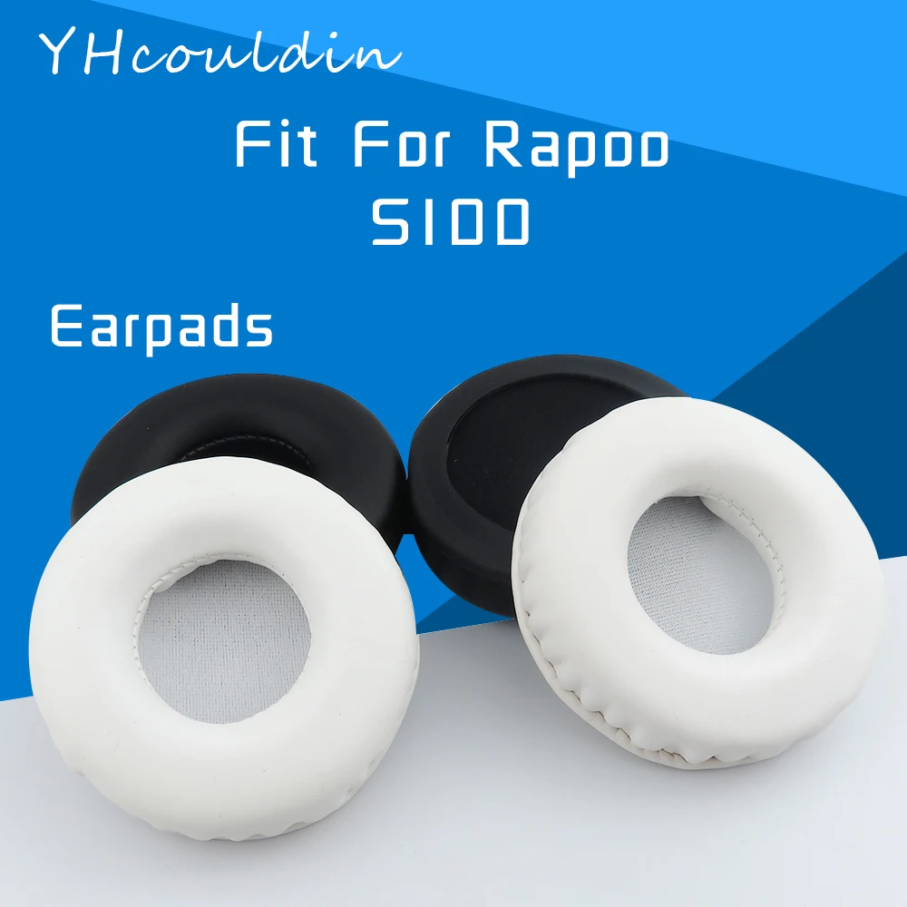 YHcouldin jastučići za uši Za Rapoo S100 Pribor Za slušalice Zamjena Od Metvice Kože