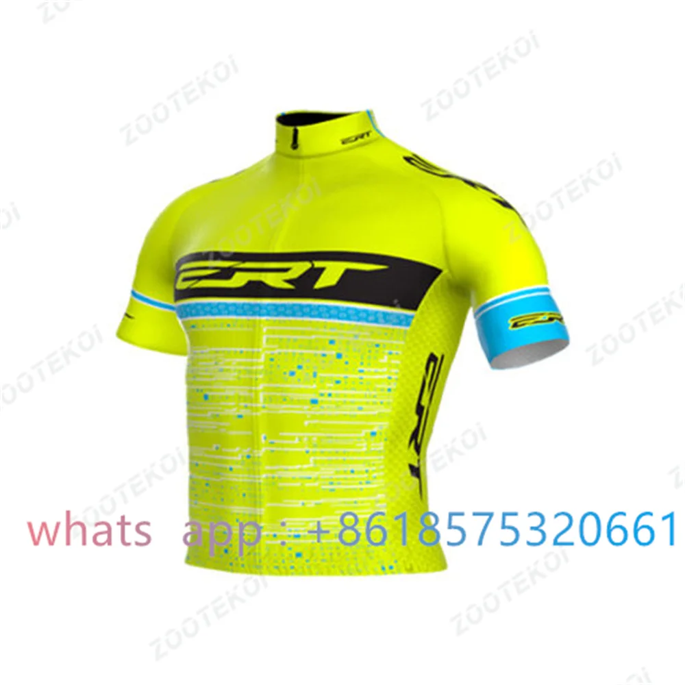 ERT Pro Cycling Team Muška Ljetna Odjeća Biciklizam Dres Odjeća MTB Bike Mountain Road Bicikl Triatlon Odjeću Kratkih Rukava 2023 3