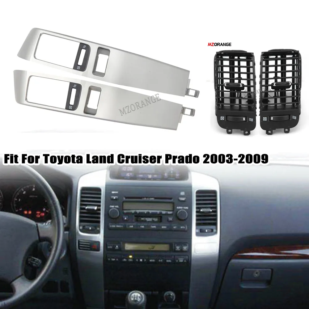 Za Toyota Land Cruiser Prado 120 Auto Klima-uređaj Na Izlazu Okvir A/C Otvore Ploča Ploča Pribor Za Lexus GX470 2003-2009