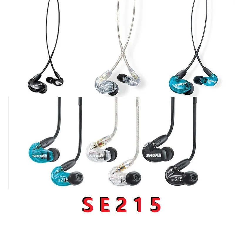 SE215 Slušalice Hi-fi se 215 Slušalice Prijenosne slušalice zvučnici prozirna crna plava dostupan