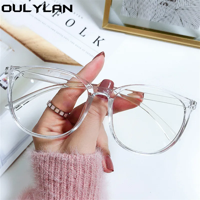 Oulylan -1,0 1,5 2,0 3,0 -6,0 Gotove Naočale za kratkovidnost Ženske Prozirne Leće u Veliki ivicom Studentski Naočale za kratkovidnost -2,5 1