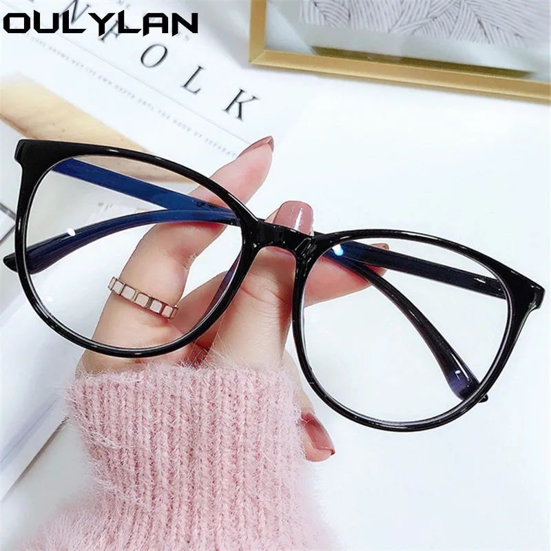 Oulylan -1,0 1,5 2,0 3,0 -6,0 Gotove Naočale za kratkovidnost Ženske Prozirne Leće u Veliki ivicom Studentski Naočale za kratkovidnost -2,5 2