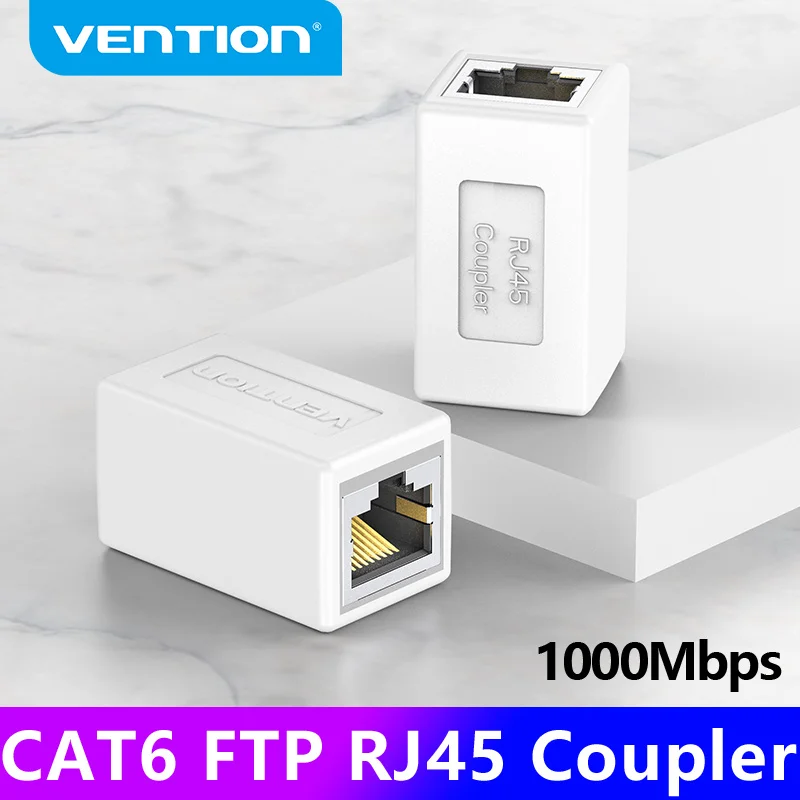 Vention Priključak Cat6 FTP Cat6/5e Ethernet Adapter 8P8C Mreže Produžni kabel Produžni kabel za Ethernet Kabela, Priključak RJ45 0