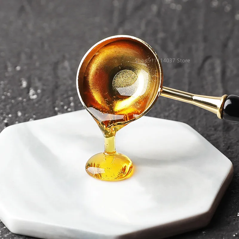 50 g Transparentno EVA Lak Voštana Čestice Amber Zlatni Vosak Perle Voštani Pečat Pečat Zrna DIY Vosak Za Izradu Kartice Alati 2