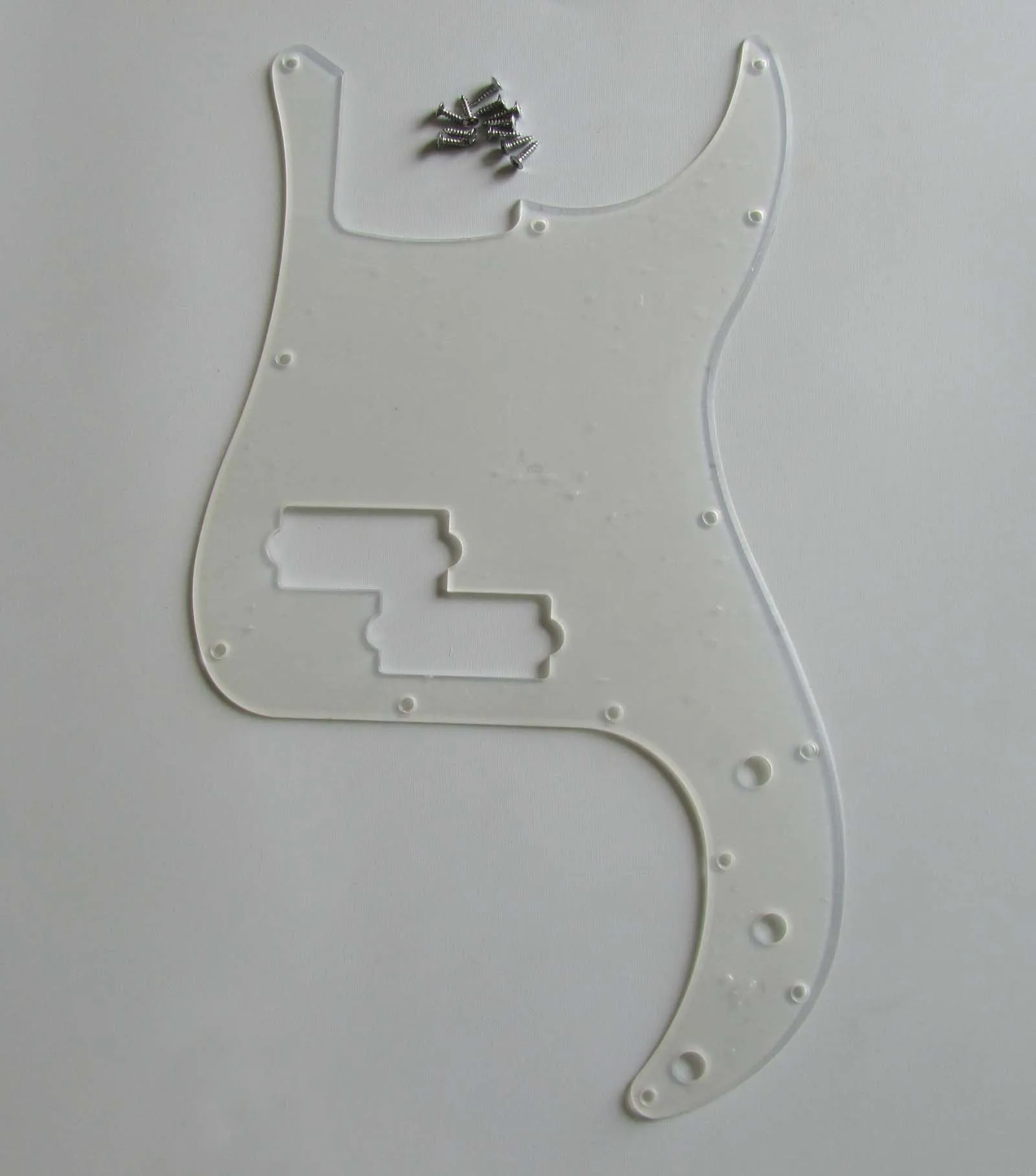 Prozirna Maska P Bass Pickguard Clear PB s vijkom za precizno Bas