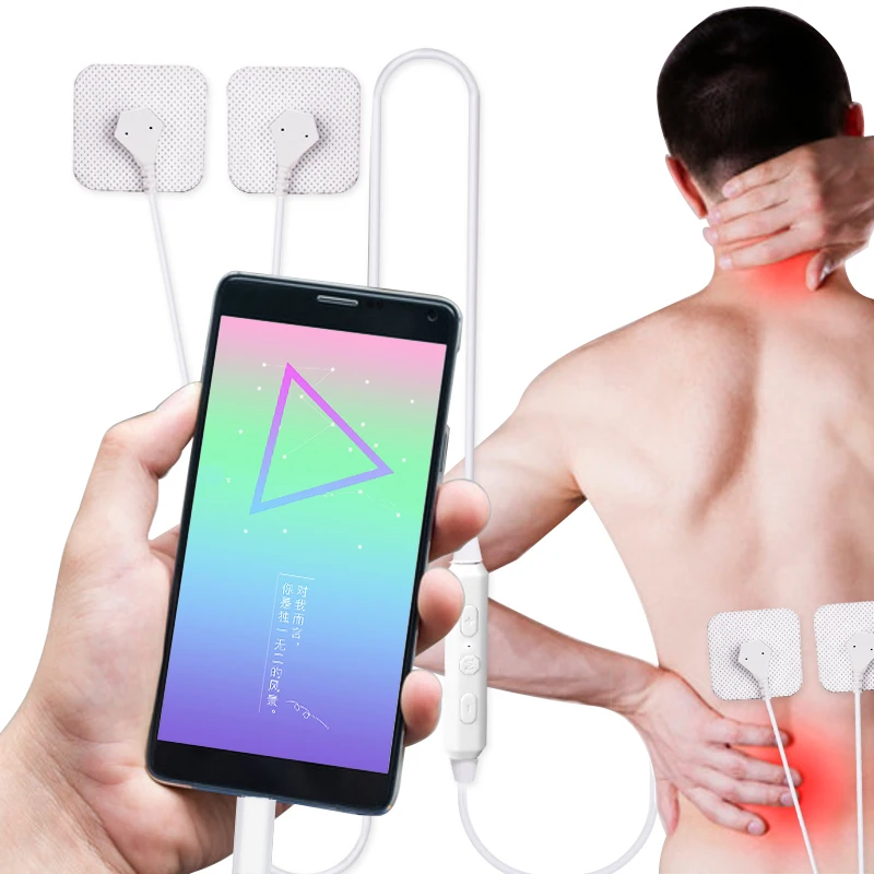 Prijenosni Mini-Telefon za Upravljanje Desetke Pulse Maser Za Tijelo Mobilni EMS Stimulator Mišića Akupunktura Električni Aparat Za Terapiju Živaca 1