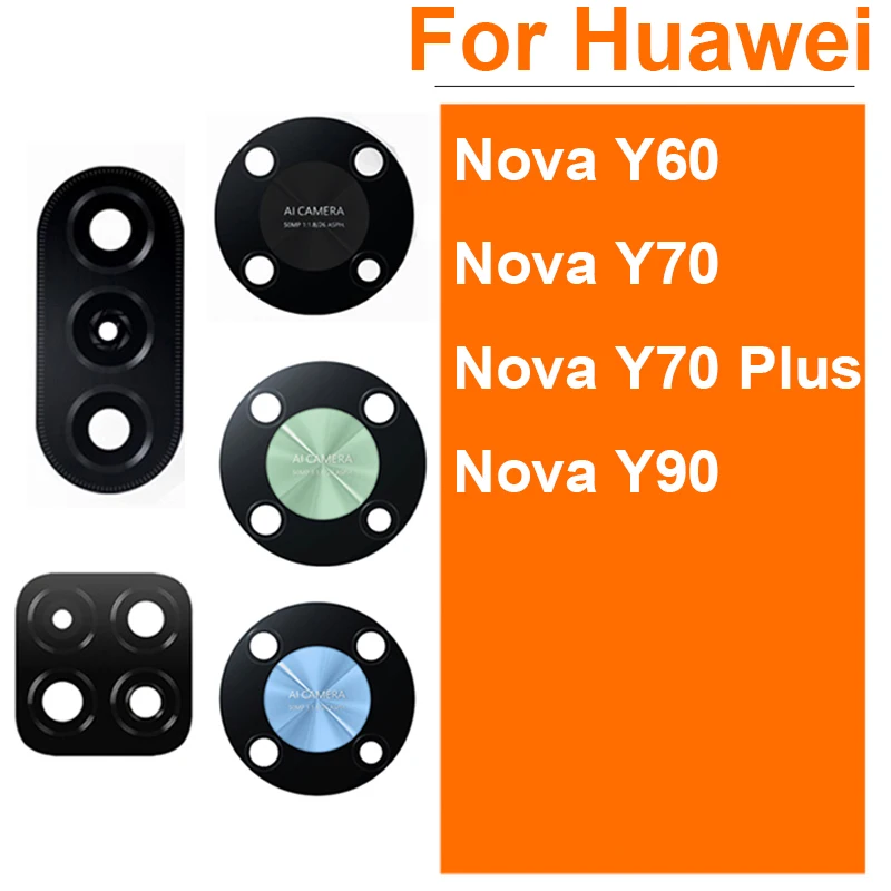 Objektiv Stražnje Kamere Za Huawei Nova Y60 Y70 Y70Plus Y90 Veliki Mali Objektiv Stražnje Kamere Staklo s Клейкими Detaljima