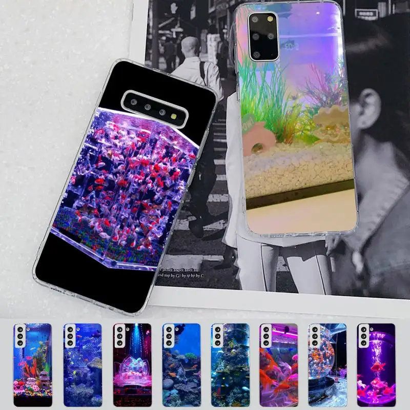 Torbica za telefon s akvarijem za Samsung S21 A10 za Redmi Note 7 9 za Huawei P30Pro Honor 8X 10i torbica