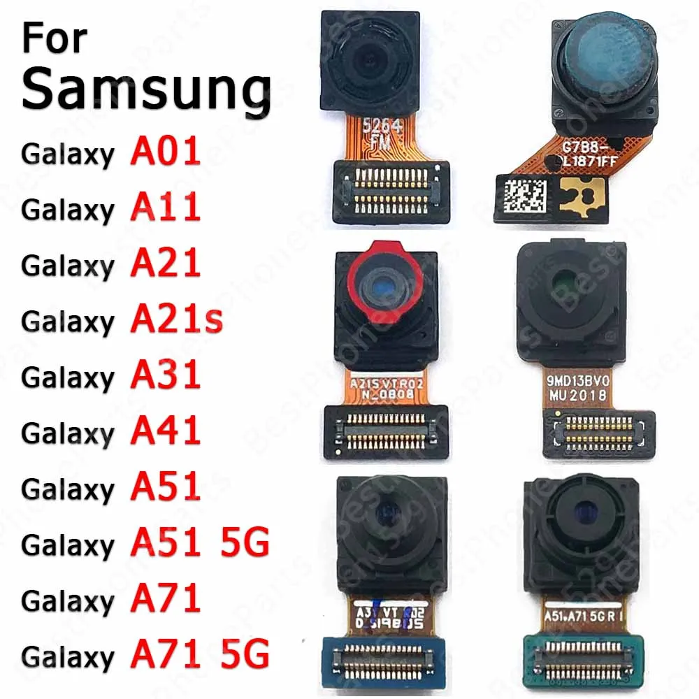 Селфи Skladište Za Samsung Galaxy A01 A11 A21 A21s A31 A41 A51 A71 5G Prednji Prednji Originalni Modul Kamere koji je Okrenut Prema Rezervnim Dijelovima