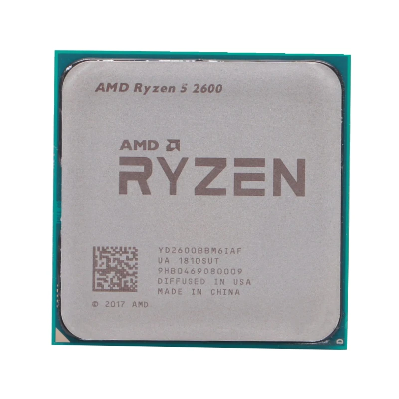 AMD Ryzen 5 2600 R5 2600 3,4 Ghz Шестиядерный двенадцатипоточный procesor 65 W Procesor YD2600BBM6IAF Socket AM4 0