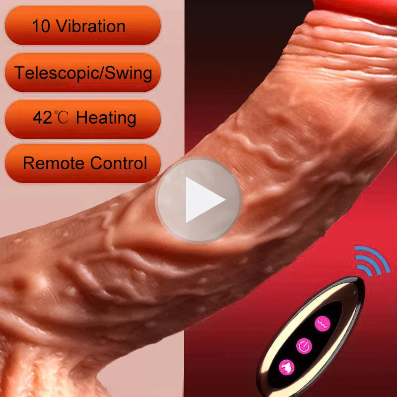 Realno dildo za žene seks-igračke teleskopski vibrator sa ženskom stimulans vibratori dildo penis analni dildo vibrator