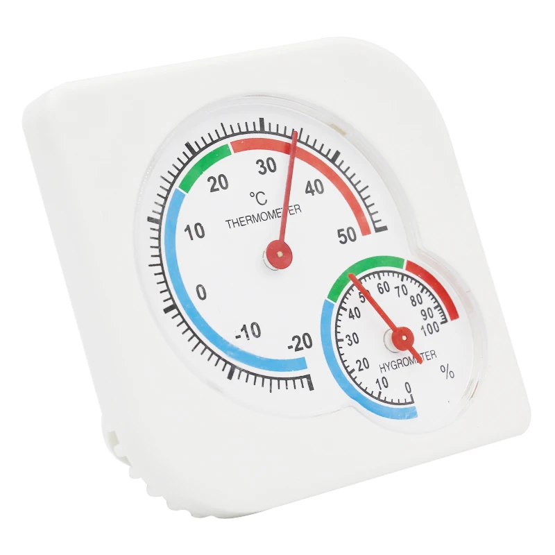 2 U 1 Mini Točan Vlažne Hygrometer, Termometar za mjerenje vlage, Mjerač temperature, Mehanički Dom Za unutarnju i vanjsku uporabu, 40% Popusta 2