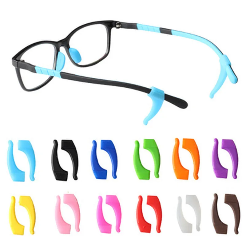 Silikon Neklizajući Uho Kuke Za Naočale, Pribor Za Naočale Za Odrasle I Djecu Silikonska Držač Olovke Vrha Viška Za Naočale, Za Naočale 1