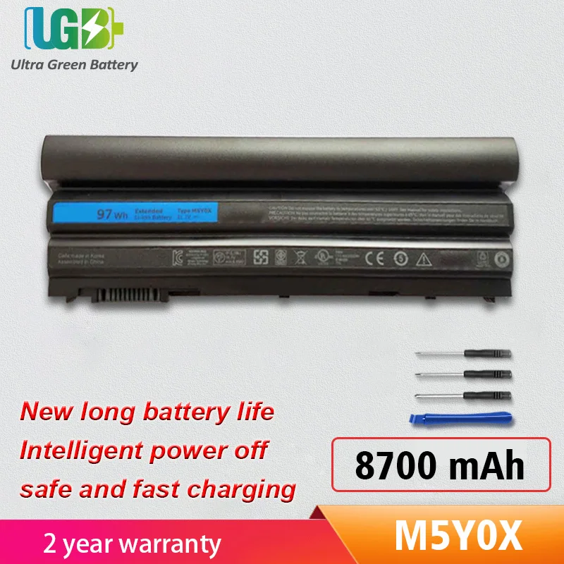 UGB Novi M5Y0X Baterija Za DELL Latitude E6420 E6520 E5420 E5520 E6430 E5530 E5430 71R31 8858X NHXVW T54FJ X57F1 T54F3
