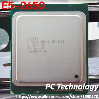 E5 2650 Originalni procesor Intel Xeon E5-2650 CPU Procesor SR0KQ C2 2,0 Ghz, 95 W 20 MB 8-Jezgreni Procesor LGA2011 Besplatna dostava