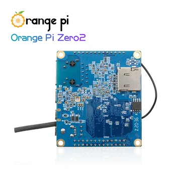 Narančasta Pi Zero 2 1 GB Ram-a, ABS Torbica Kit Allwinner H616 Čip BT Wi Fi IC Prijemnik Narančasta Pi Zero 2 za Android OS 10 Ubuntu Debian 3