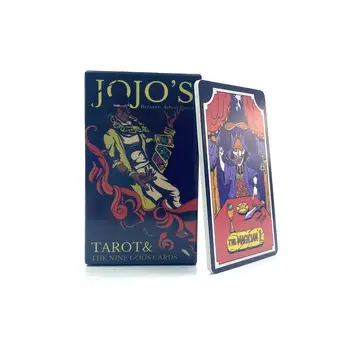 84 kom./compl. JoJo Bizarno Adventure Tarot Karta Cosplay Rekvizite Anime Šahovska Kartica Gift Card Tarot