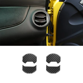 Auto Klima-uređaj oduška Završiti Ukrasni Poklopac za Chevrolet Camaro 2012 2013 2014 2015 dodatna Oprema za Interijer Od Ovog Karbonskih Vlakana